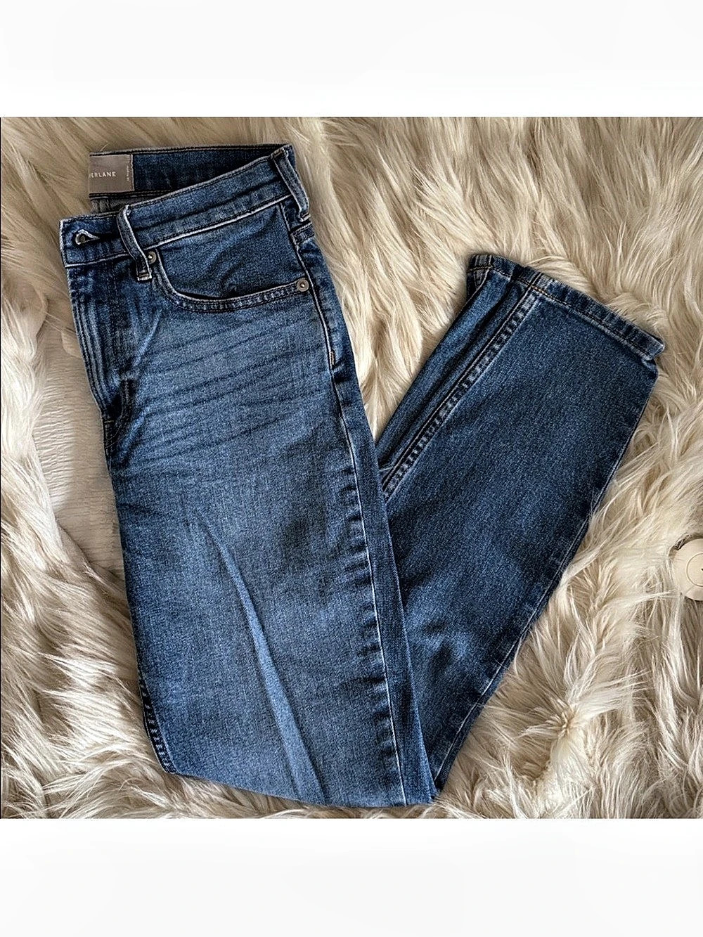 Everlane regular High Rise Blue Jeans